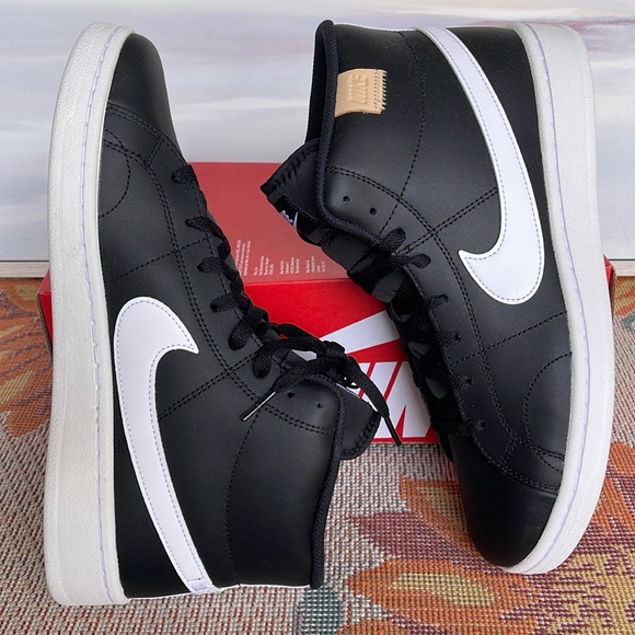 Nike Men’s Court Royale 2 Mid
Black/White Onyx/White
Style CQ9179-001 - Picture 14 of 16